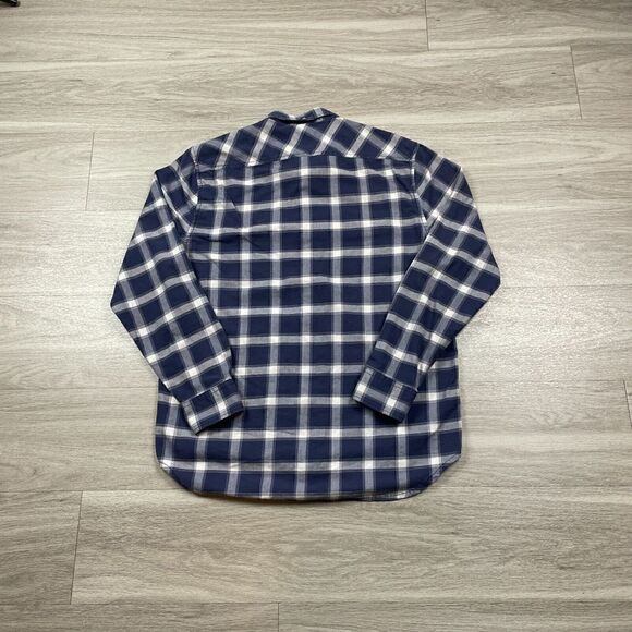 Chubbies Shirt Mens Large Blue The Nutter Plaid Casual Buttons - Picture 6 of 11